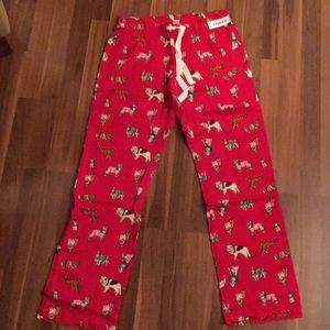 Nwt Christmas Dogs Pajama Pants 